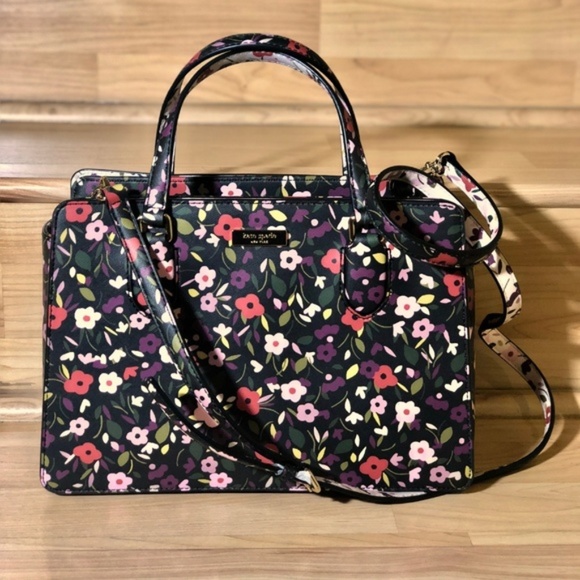 kate spade Handbags - 🔥NWT Kate Spade Reese Laurel Boho Floral Satchel